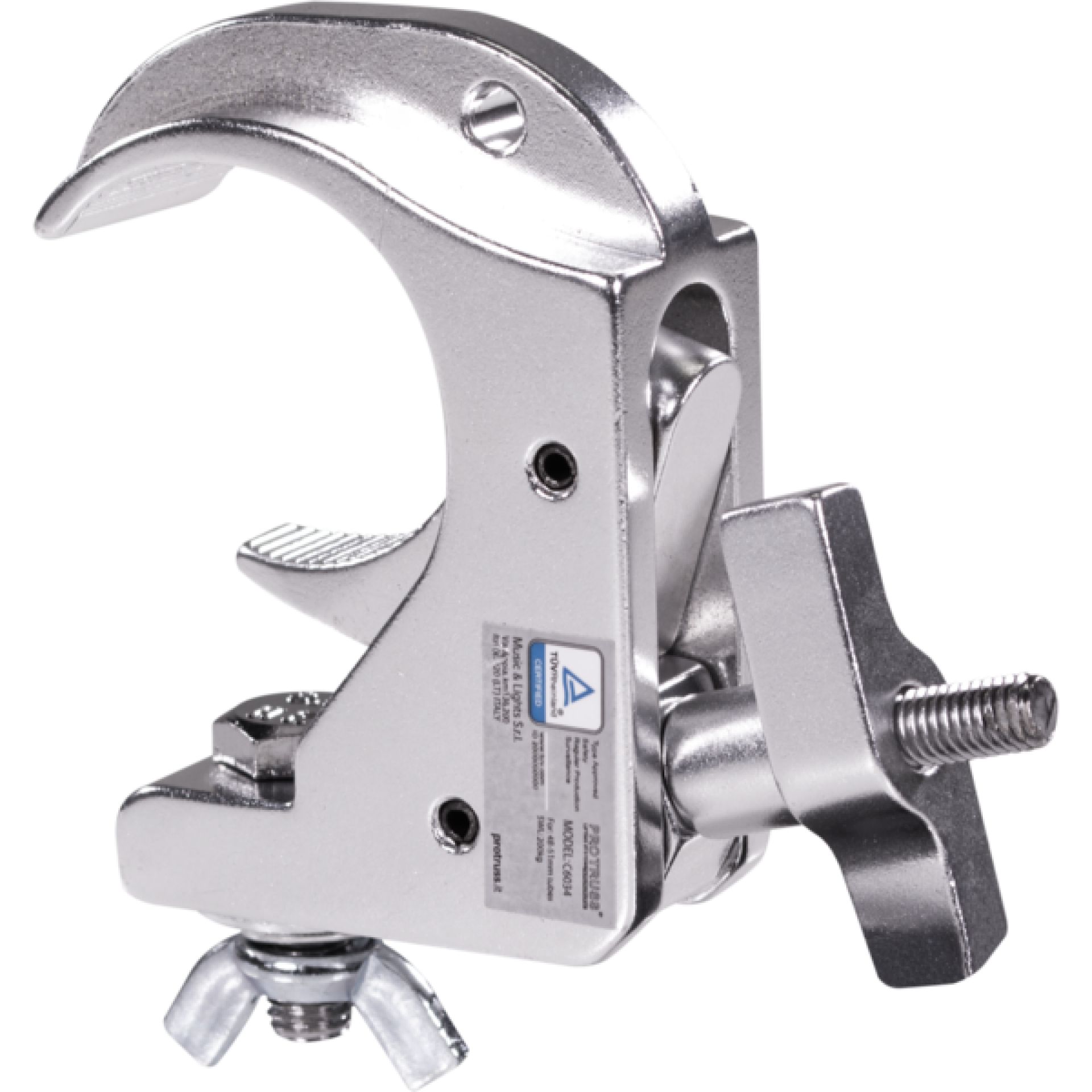 Pro Truss C6034A Slim Aluminium Clamp, 200kg Loading, 48-51mm Tubes.