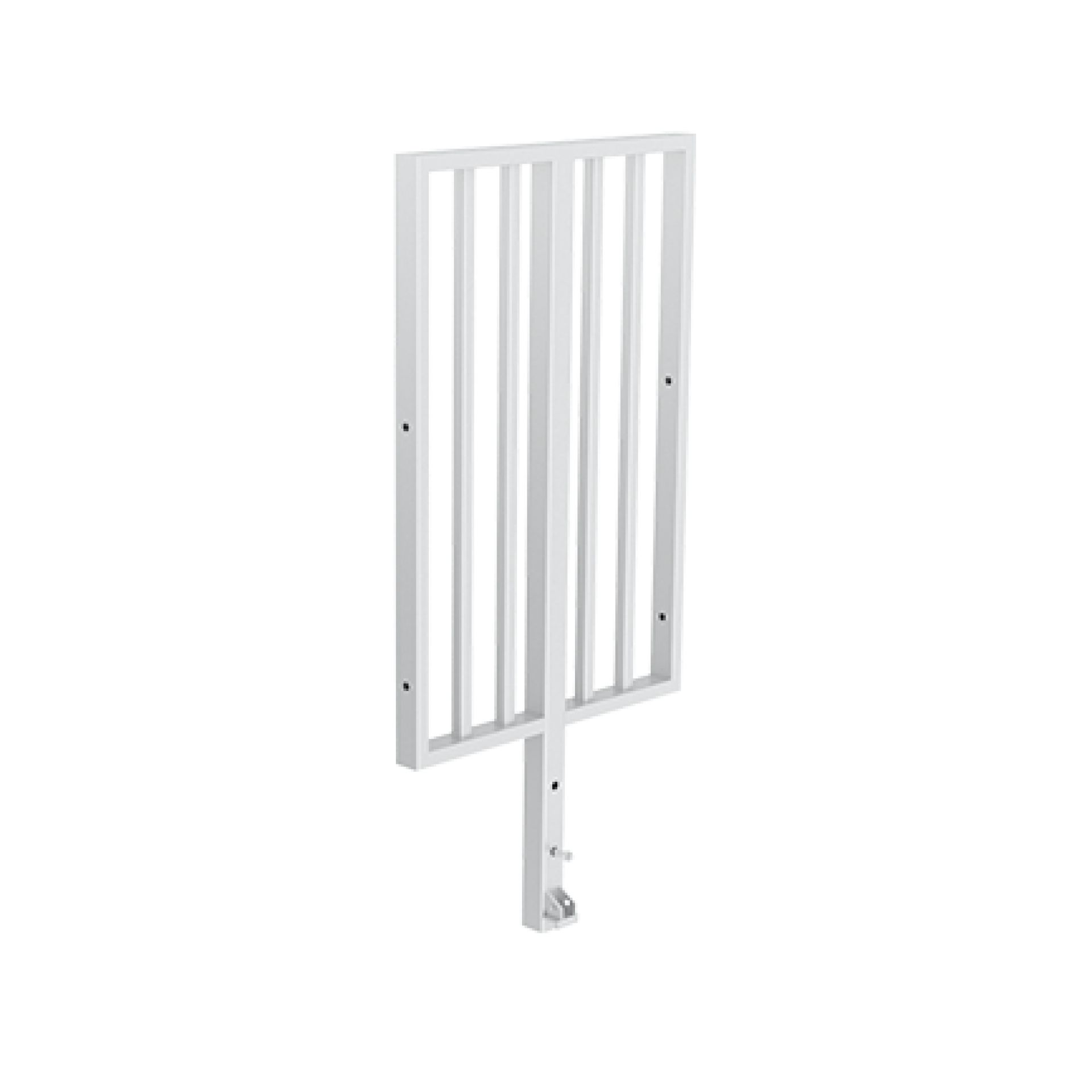 2ft Handrail with vertical bars