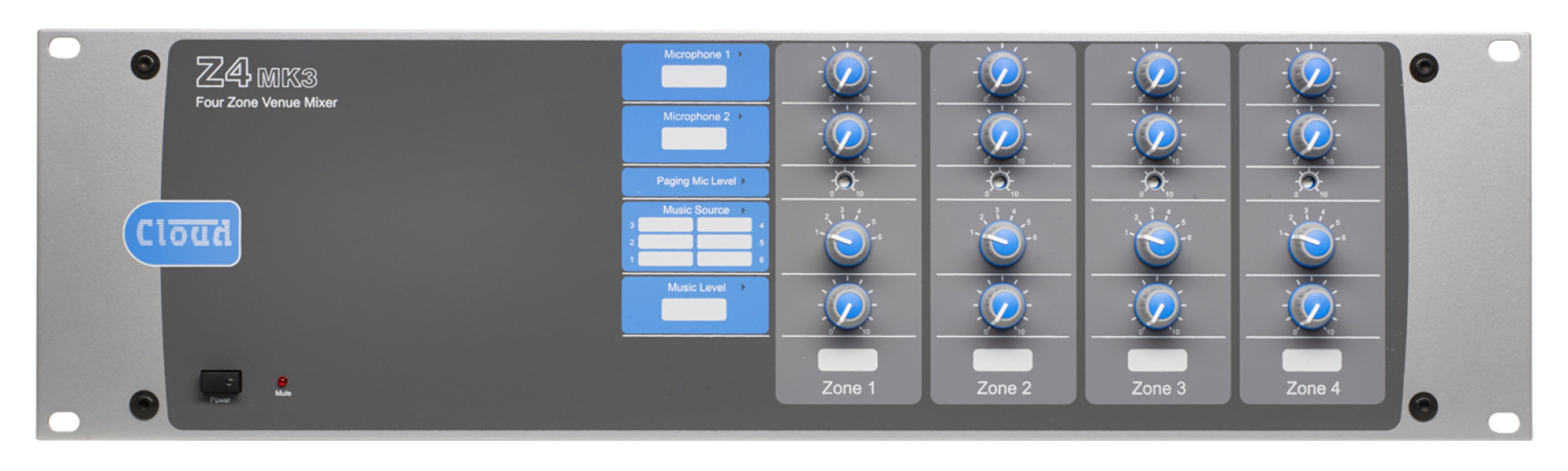 Cloud Amplifiers, Mixer Amps & Zone Mixers - Z4 MK3