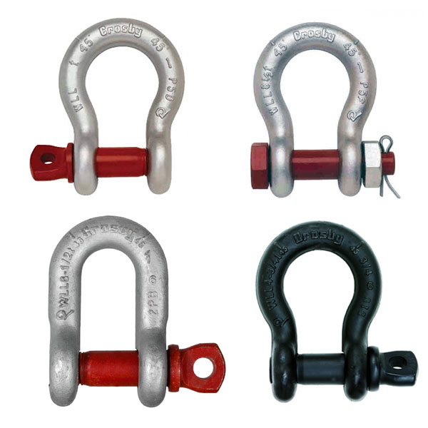 Crosby Shackles - G209, S209T, G210 and G2130