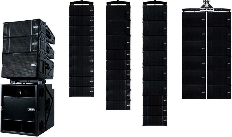 NEXO STM Series Speakers-stack