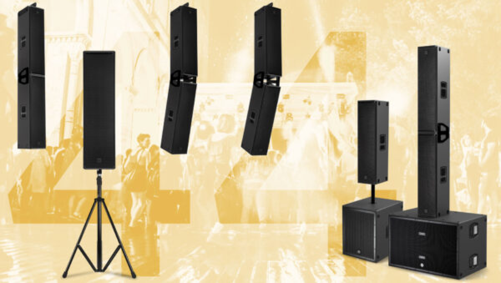 RCF Pro Sound Series Speaker Systems