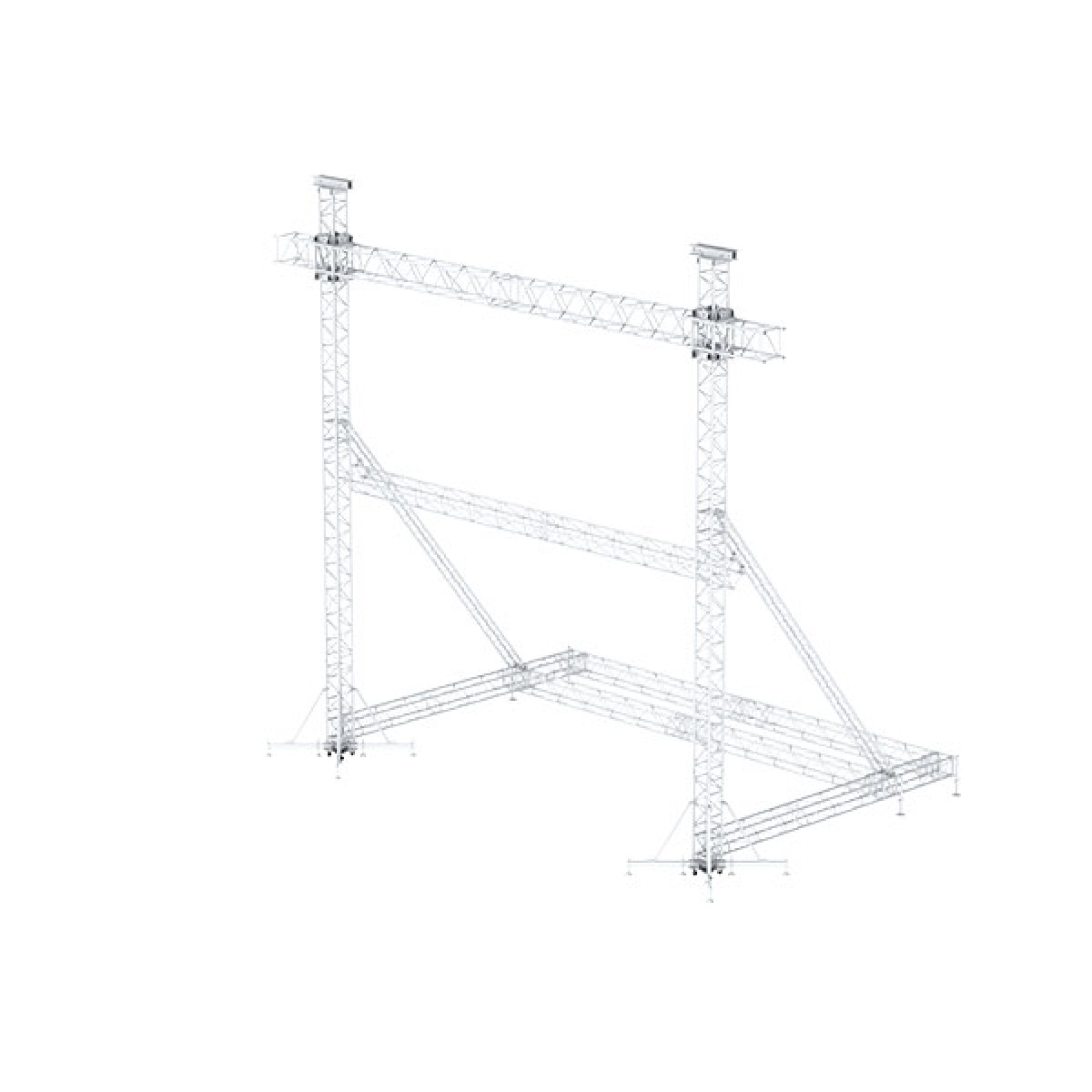 Sixty82 Video Wall Support Front